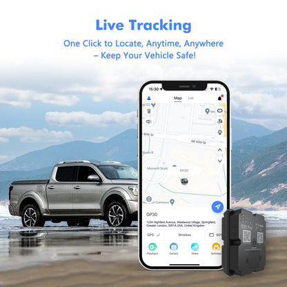 S20 Pro GPS Tracker 4G LTE Real-Time Tracking, 7500mAh Battery, IPx5 Waterproof for Car/Asset Tracking  GPS Tracker S20 Pro - 7500mAh Long-Lasting Battery, 4G LTE Real-Time Tracking, IPx5 Waterproof for Vehicles/Kids/Outdoor Use