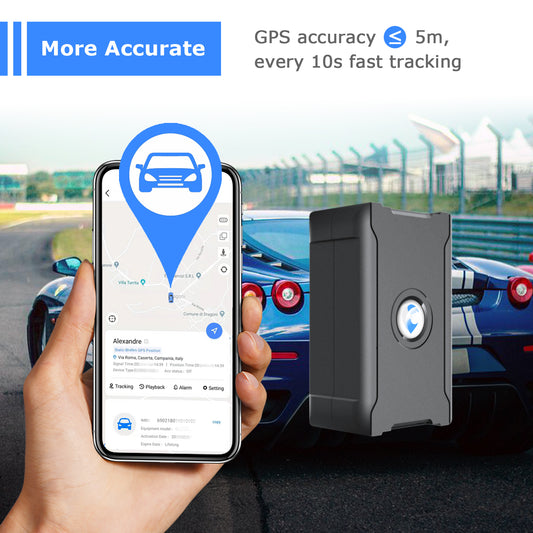 S20 GPS Tracker with Real-Time Tracking, 6000mAh Battery, 4G LTE & IPx5 Waterproof for Vehicles/Assets GPS Tracker S20 - 4G LTE Real-Time Location Tracker, 6000mAh Rechargeable, IPx5 Waterproof, Global Coverage for Cars/Kids/Elderly